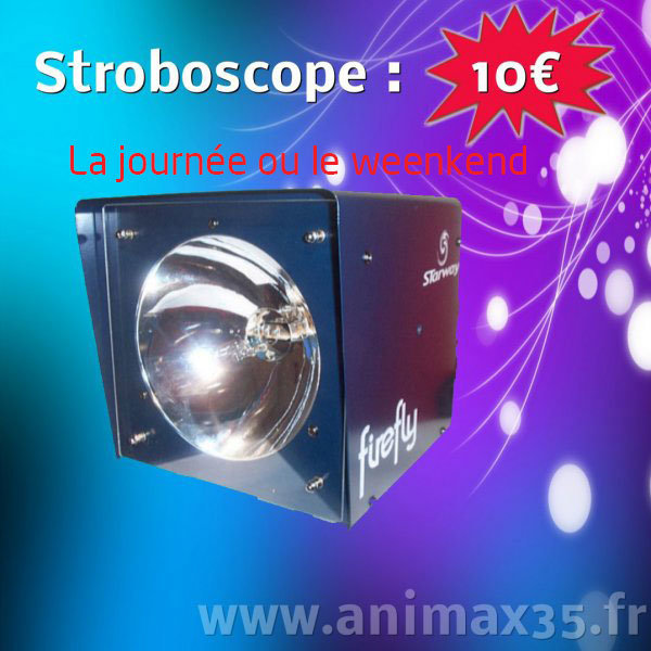 Location éclairage Nantes - stroboscope - Bretagne