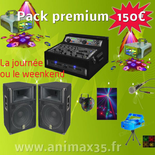 Location sono | Pack Premium 150 euros | location de sono