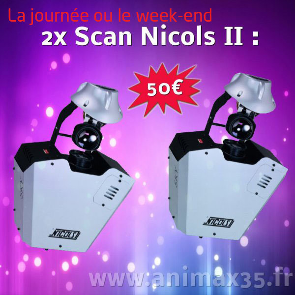 location éclairage Scan Nicols 2 Rennes Bretagne