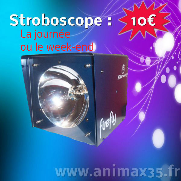 Location éclairage Stroboscope Rennes Bretagne