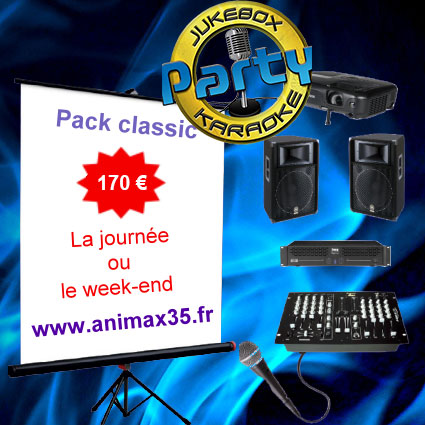 Location karaoké Lillemer - Pack classic karaoké - Animax35