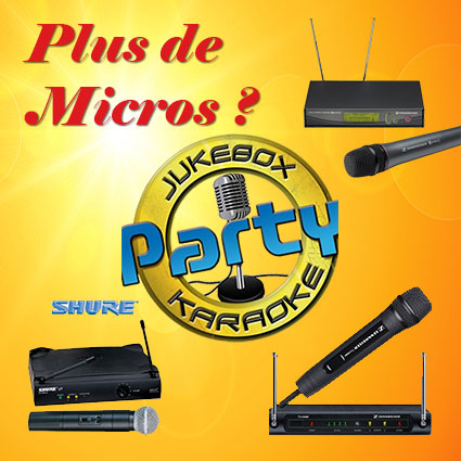 Location karaoké Lillemer - Pack micros - Animax35