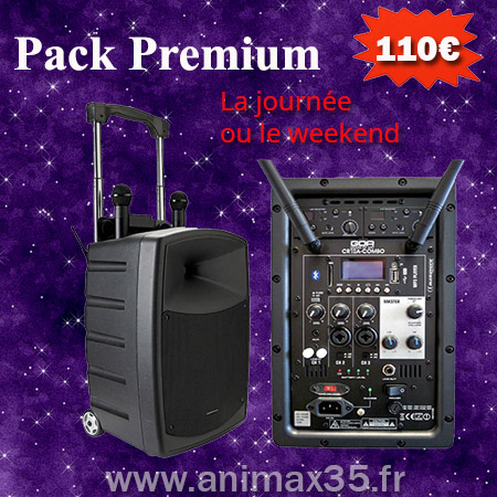 location enceinte sur batterie rennes - Animax35