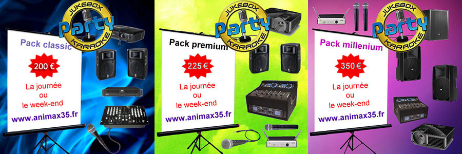 Karaoké pack rennes | Animax35