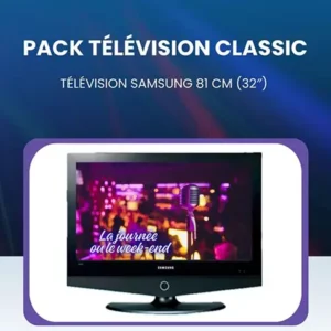Téléviseur Samsung 32″ (81 cm) HD
