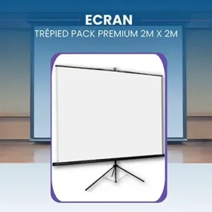 Écran de projection 2m x 2m