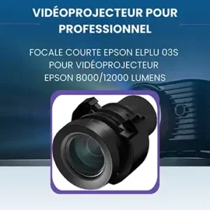 Vidéoprojecteur Pro Epson Laser EB-L1500UH – 12000 Lumens