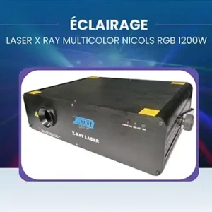 Jeu de lumière – Laser X RAY Multicolor Nicols RGB