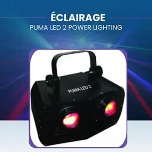 Jeu de lumière RGBW Power Lighting PUMA LED 2