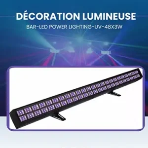 Éclairage salle Bar LED lumière noire