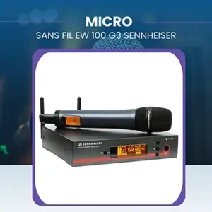 Micro sans fil EW 100 G3 Sennheiser