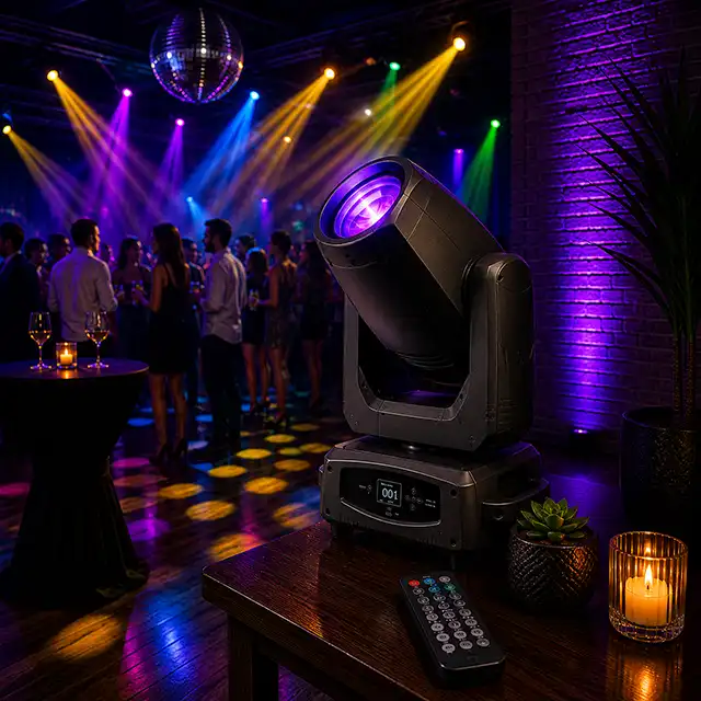 Jeux de lumière – Lyre Evora 180W LED Contest