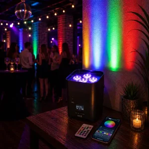 Éclairage Salle projecteur LED Batterie