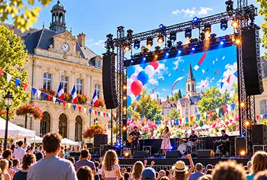 Mur LED pour Manifestations municipales et événements associatifs